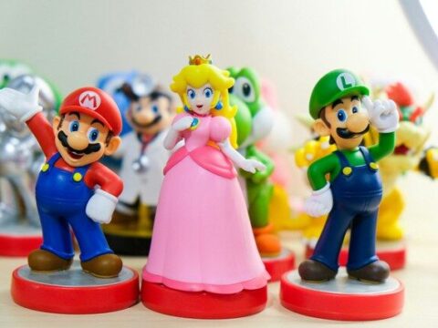 Three Plastic Figurines